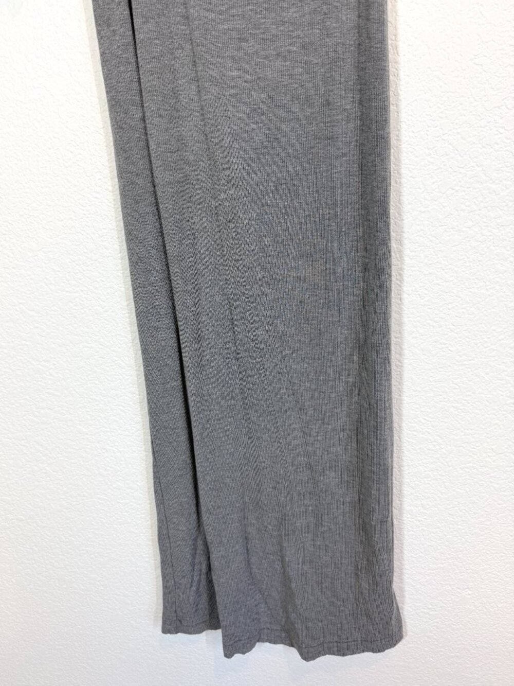 SKIMS Soft Lounge Maxi Dress Long Sleeve Scoop Neck Heather Gray Small Tall - Picture 5 of 9